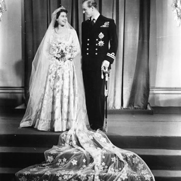 queen elizabeth II prince phillip wedding marriage